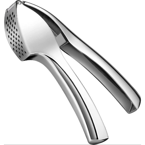 Bampredepos Garlic Press, Garlic Mincer LargeCapacity Garlic Crusher